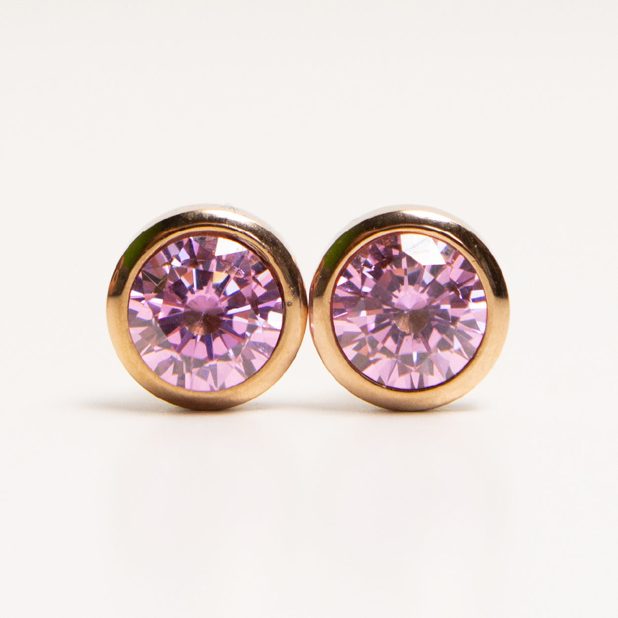 Shiny Circle Rosé Pink