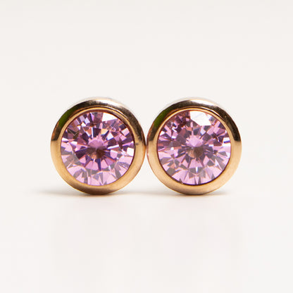 Shiny Circle Rosé Pink